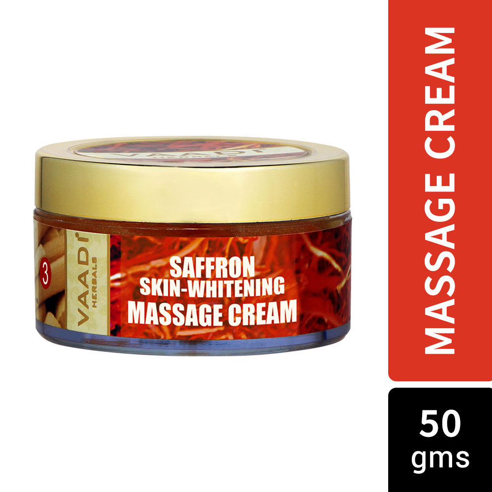 Vaadi Herbals Saffron Skin-Whitening Massage Cream