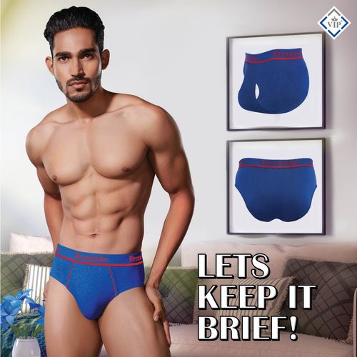 Buy Frenchie Pro Mens Cotton Briefs Assorted Colours (Set Of 6) Online