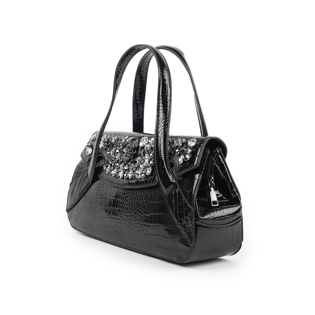 Buy Odette Black Embellished Hand Bag for Women Online