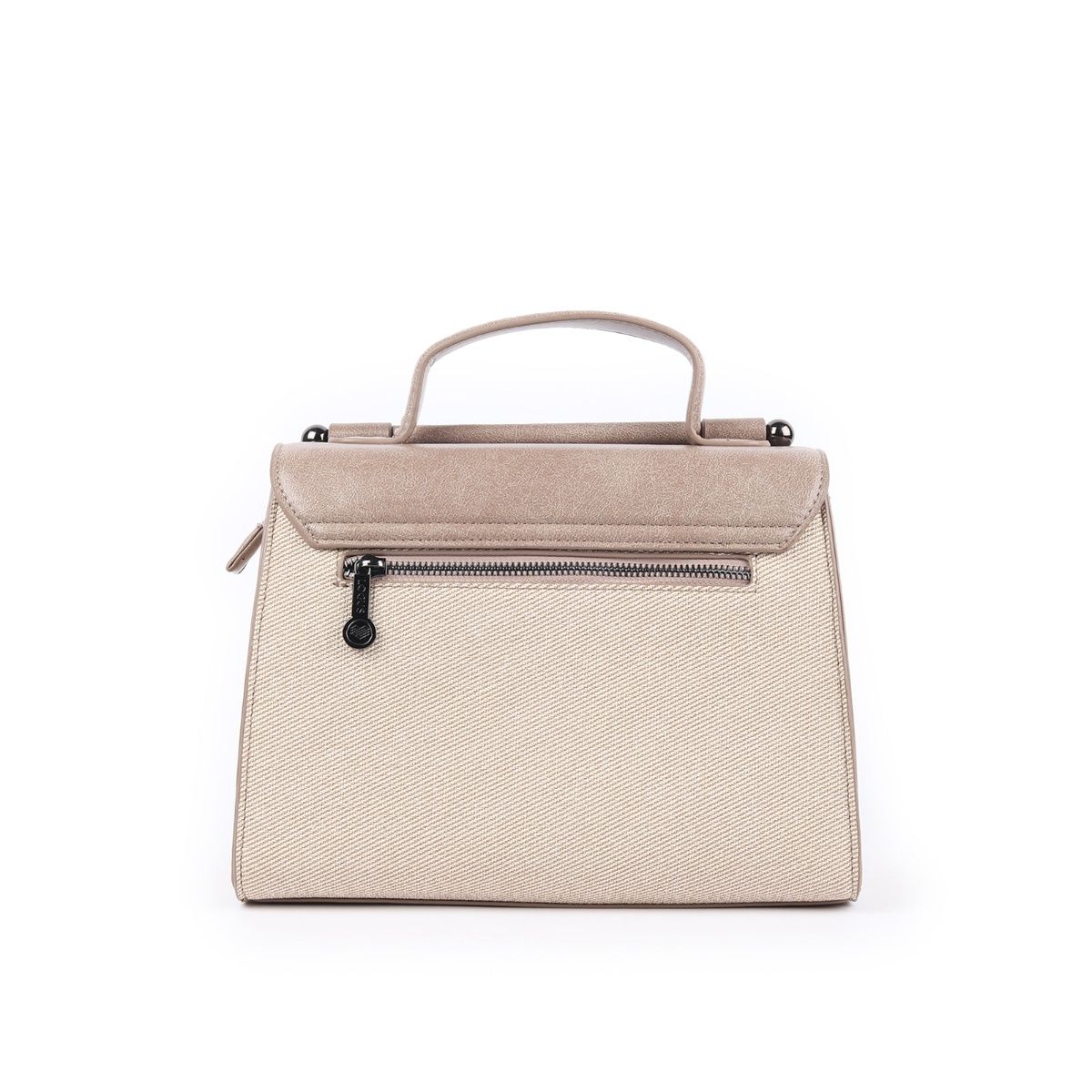 Buy Odette Beige Patterned Hand Bag for Women Online