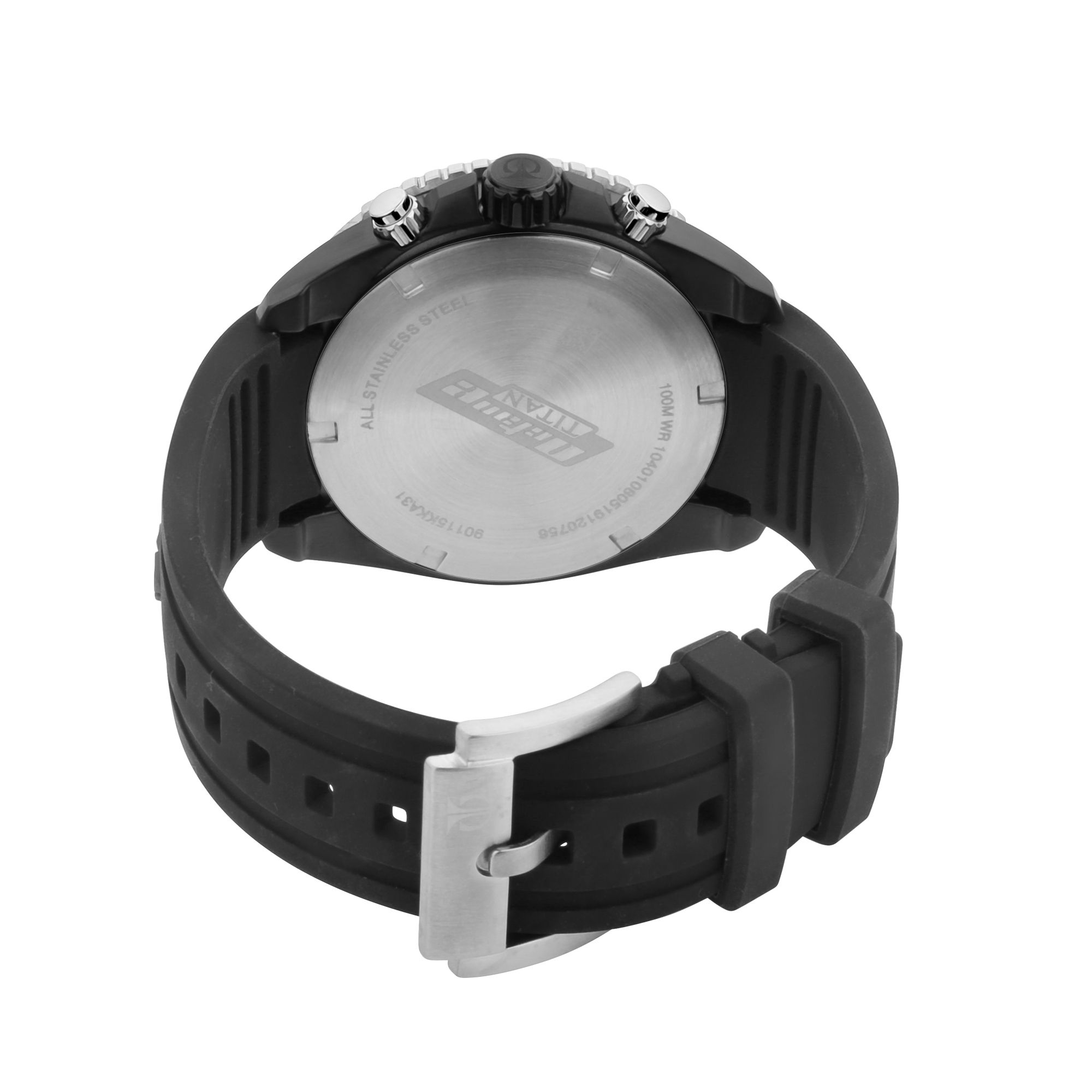 Titan Octane Hyper Lume Watch With Silicone Strap: Buy Titan Octane ...