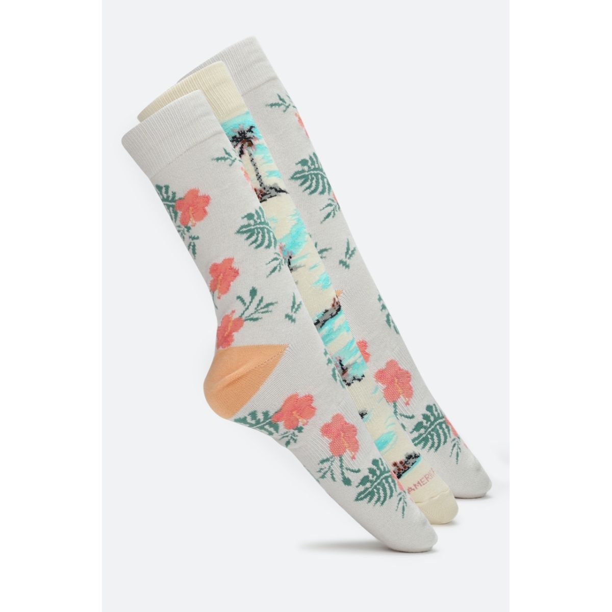 American Eagle Men MultiColored Seaside Classic Sock 3Pack Buy