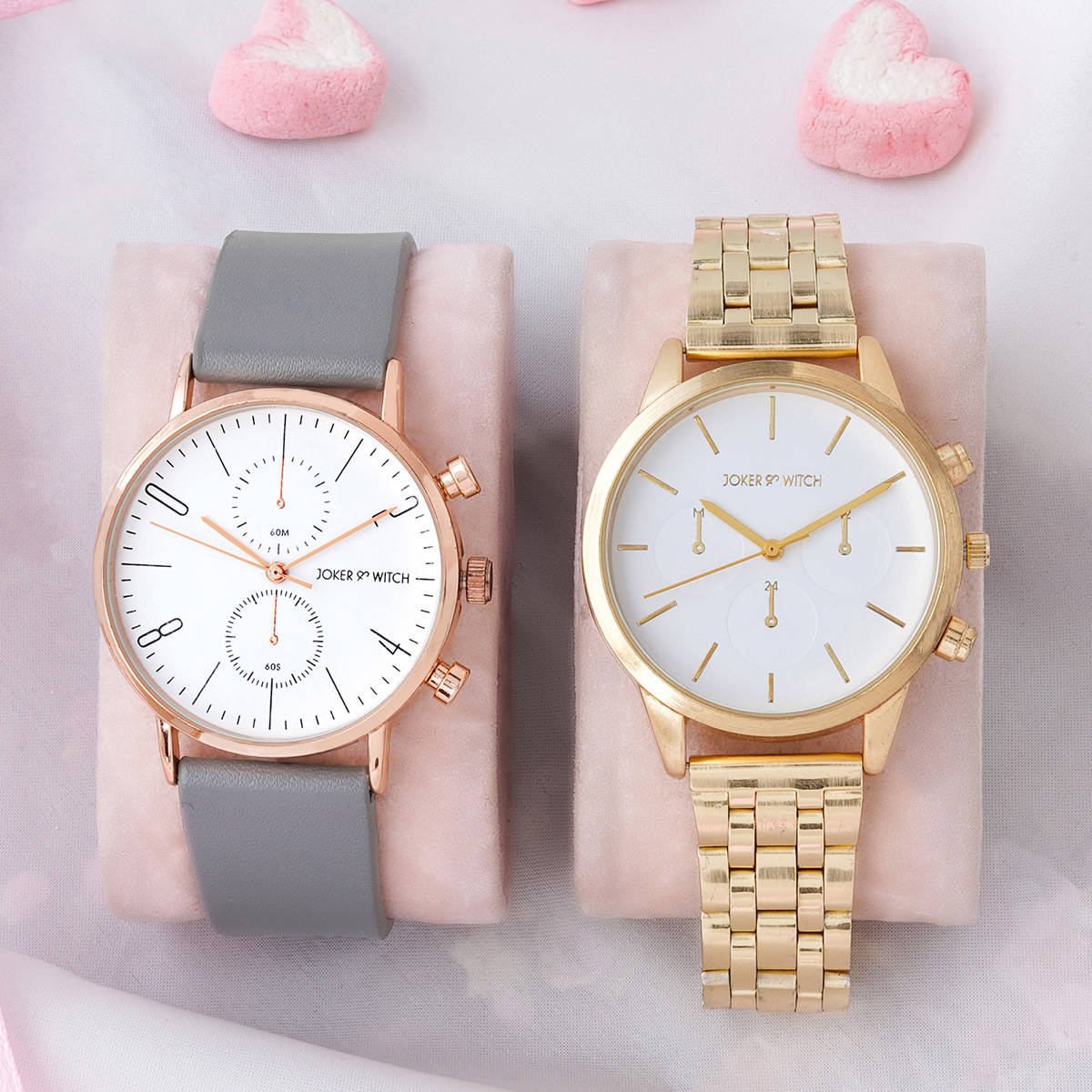 Joker & Witch Candace & Jeremy Couple Watches