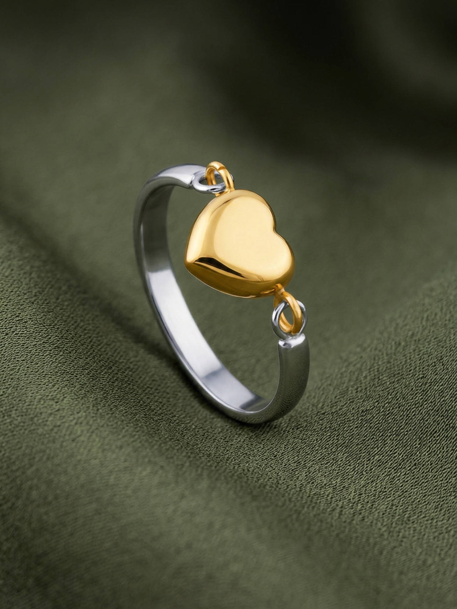 ELRA Multi-Color Stainless Steel 18K Gold Plated Ring (7)