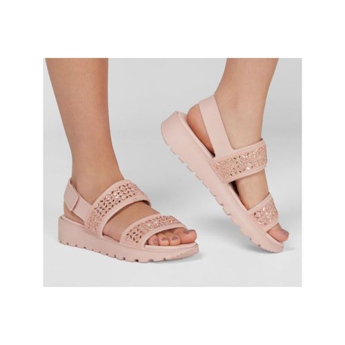 SKECHERS Footsteps Glam Party Pink Foamies Sandals (UK 4)