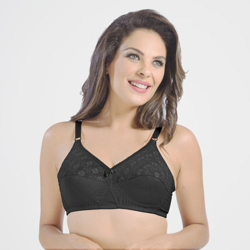 Buy Sonari Cream Women's Regular Bra - Black (44E) Online