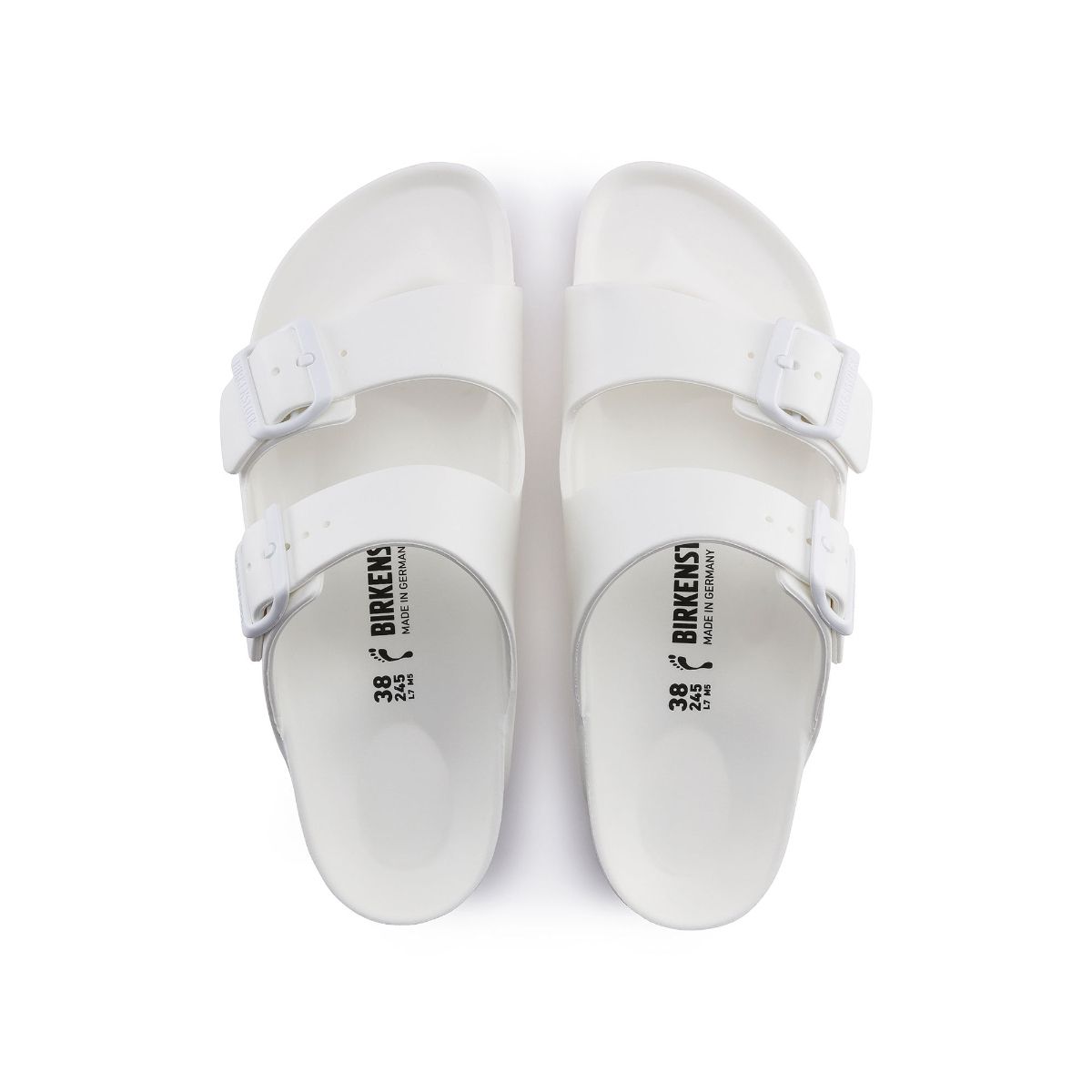 White sandals best sale narrow width