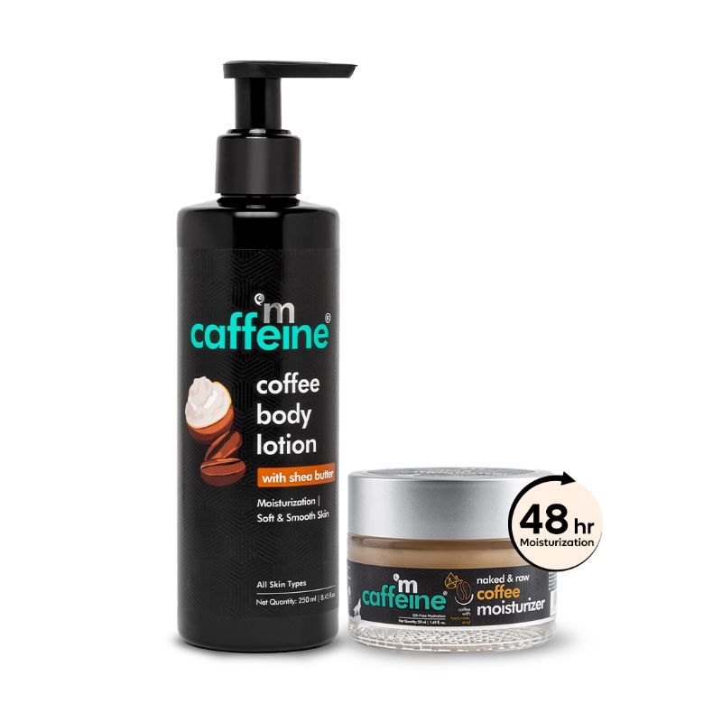MCaffeine Coffee Face Moisturizer And Body Lotion Combo