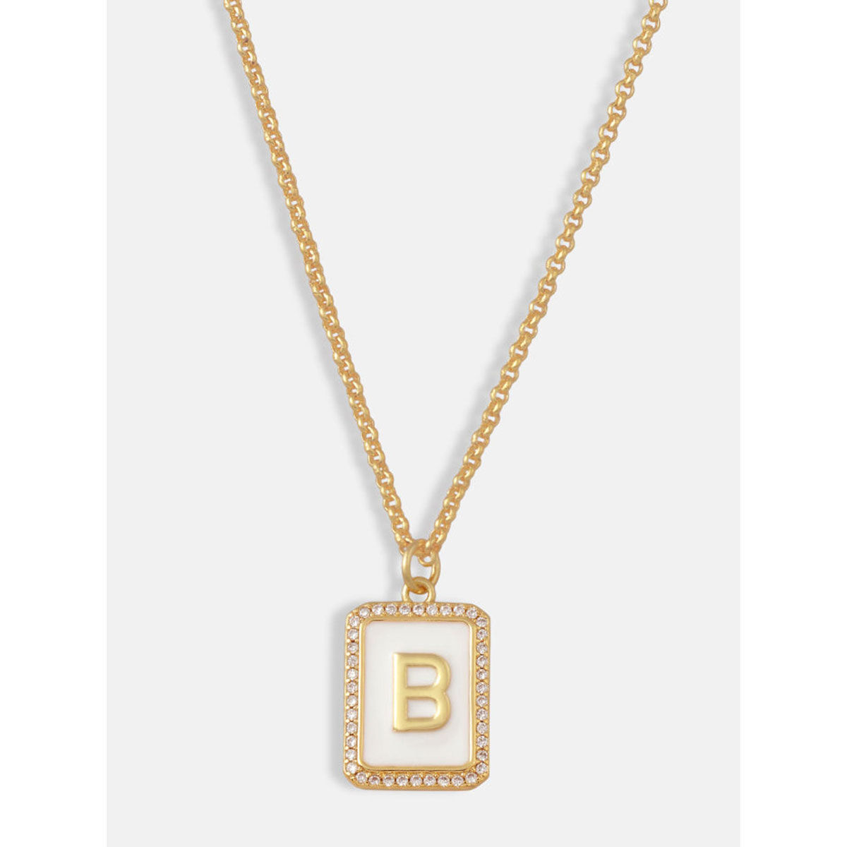 Vintage 9ct Gold Initial B Pendant – Moon Zest Jewelry