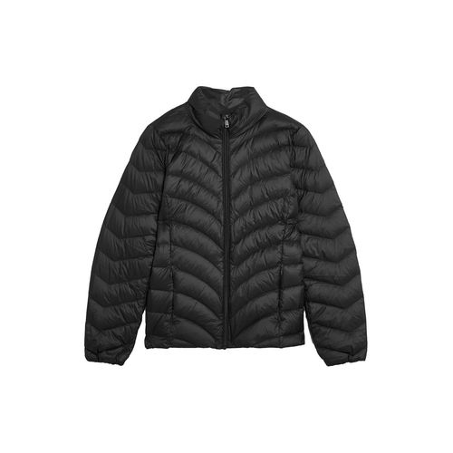Buy Marks Spencer Black Feather Down Packaway Puffer Jacket Online
