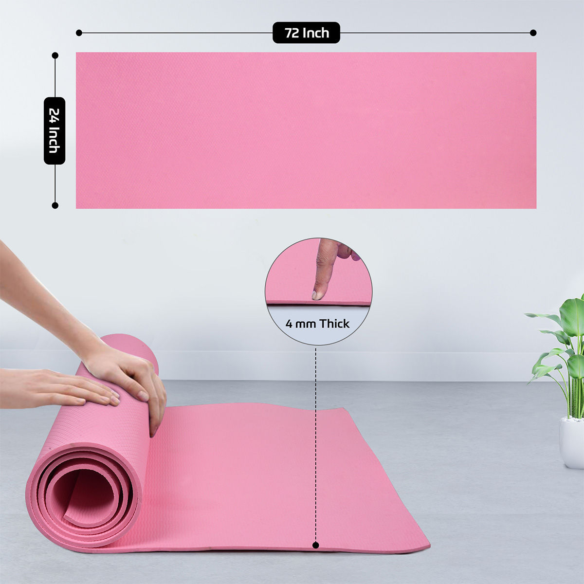 Buy beatXP (4mm) Yoga Mat Online