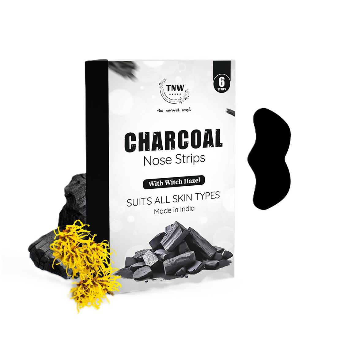 TNW The Natural Wash Charcoal Nose Strips
