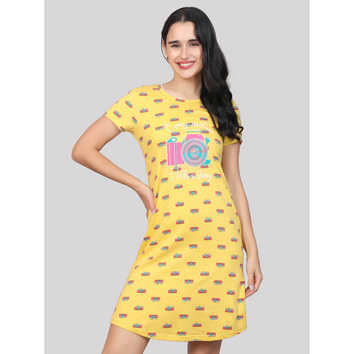 cotton short night dress Cotton Night Gown Short