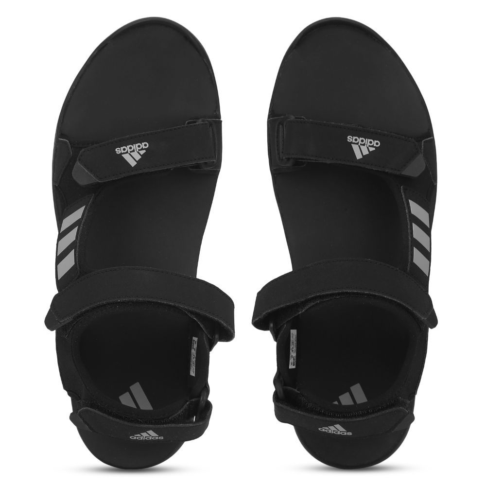 Buy ADIDAS Grey NU Gladi Fabric Regular Velcro Mens Sports Sandals |  Shoppers Stop