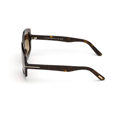 Buy Tom Ford Sunglasses Brown Plastic Sunglasses FT0789 55  display picture 1