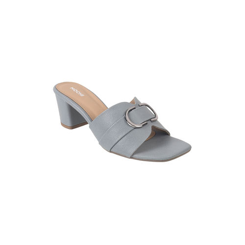 Buy Mochi Women Grey Sandal Heels Online