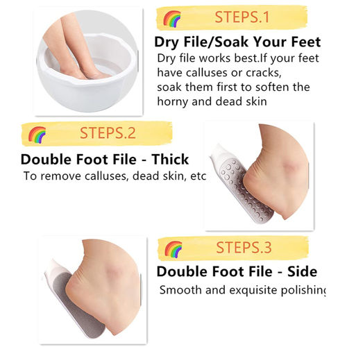 Buy MEPOINT Foot Scrubber Callus Remover, Durable Scrubber, Dead