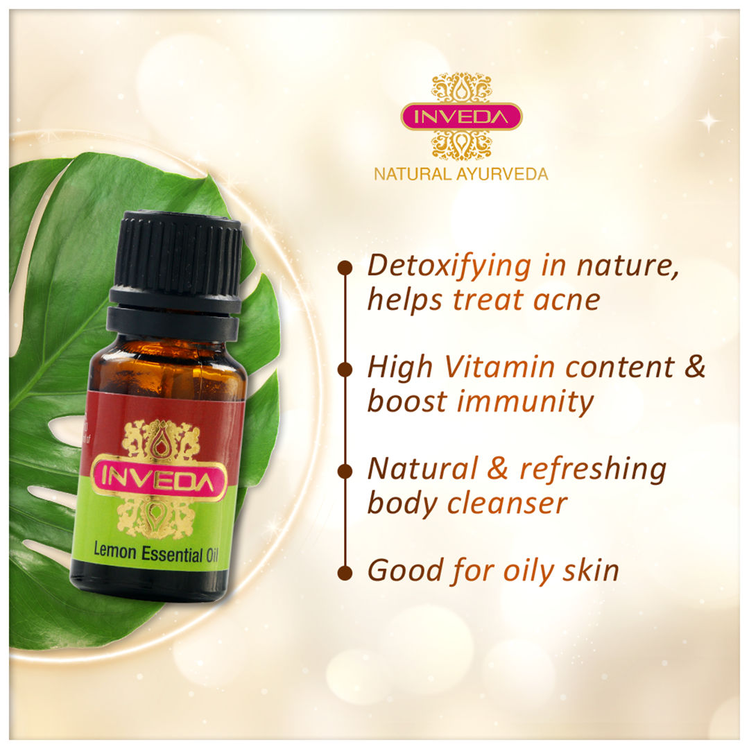 Inveda Lemon Essential Oil Buy Inveda Lemon Essential Oil Online at