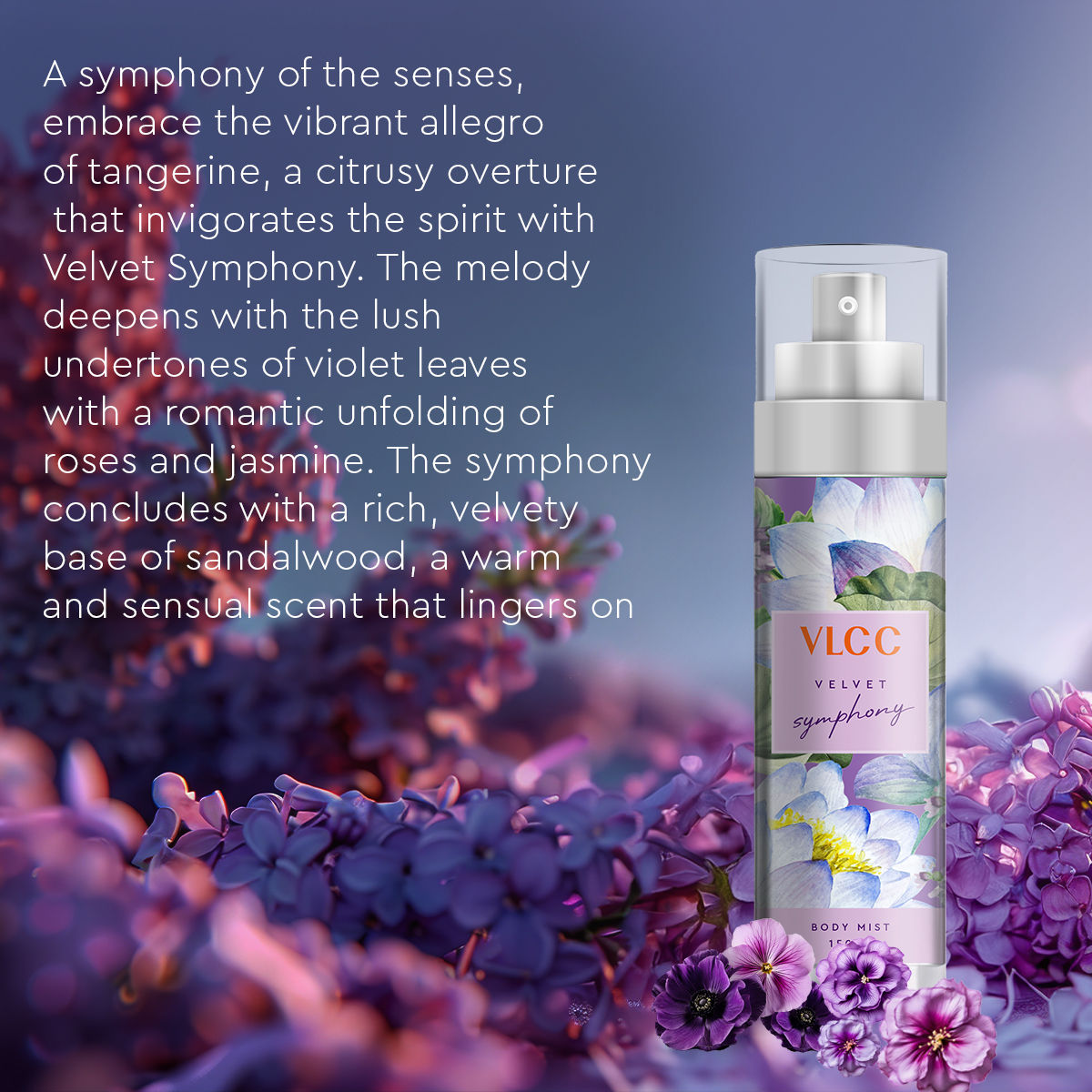 Buy VLCC Body Mist Fragrance- Velvet Symphony Online