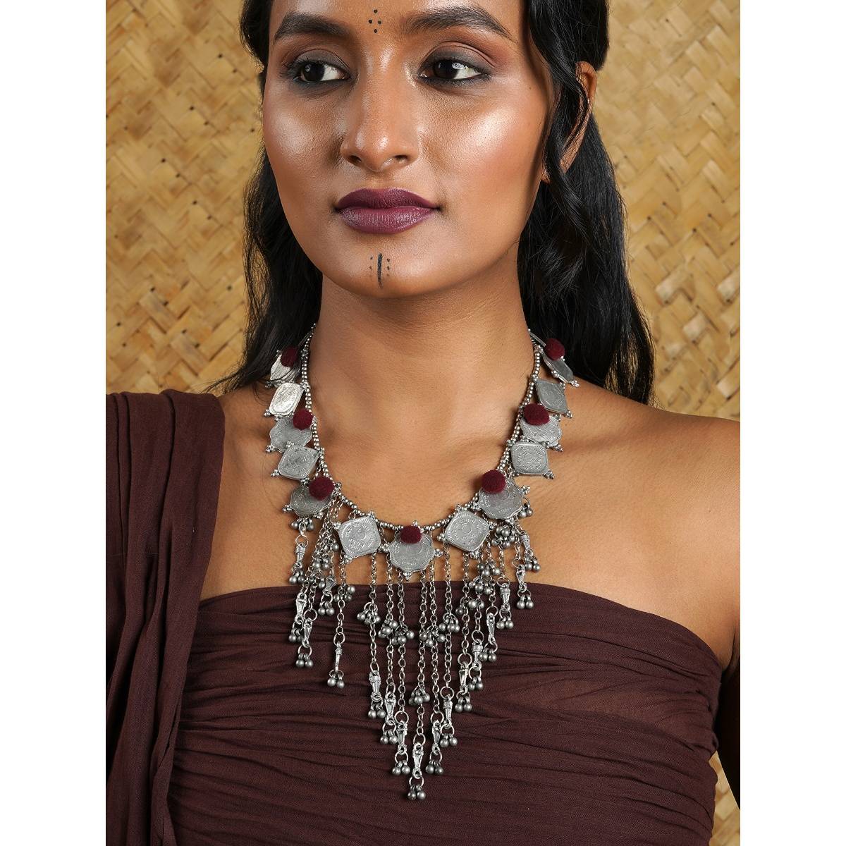 Teejh Shatamana Coin Necklace