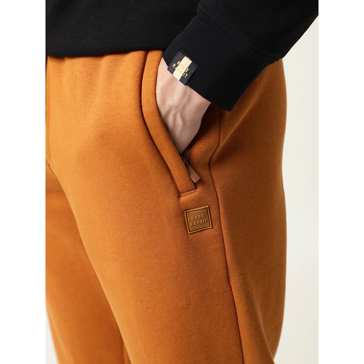 Buy Black Trousers & Pants for Men by Rare Rabbit Online | Ajio.com
