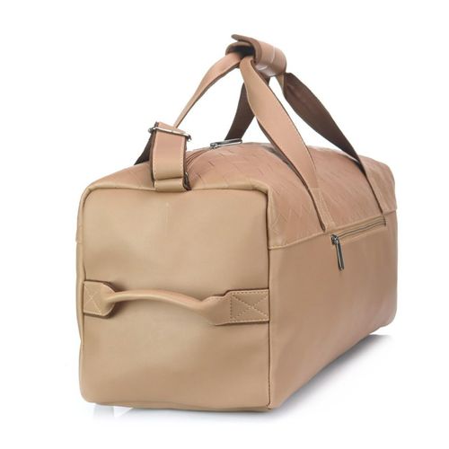 Buy Kenneth Cole Faux Leather Top Zip Travel Duffel Bag Brown Online