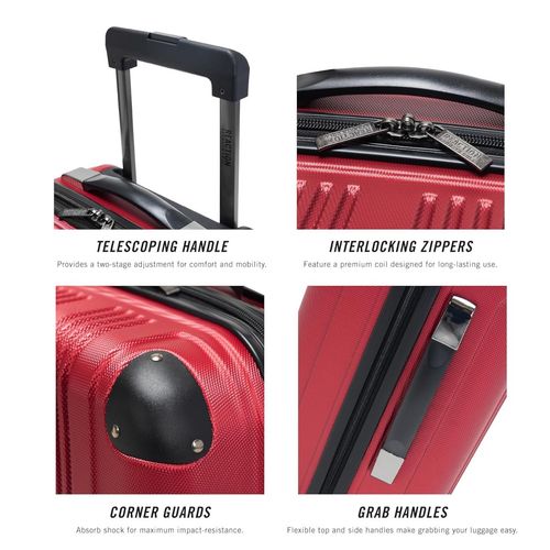 Buy Reaction Kenneth Cole Check It Out Carry on Luggage Bag Red