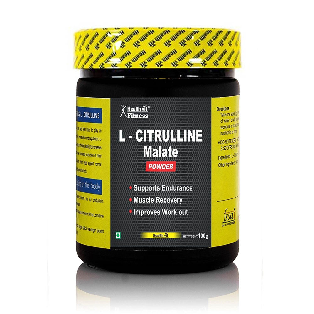 HealthVit Pure L-Citrulline Dl-Malate Powder