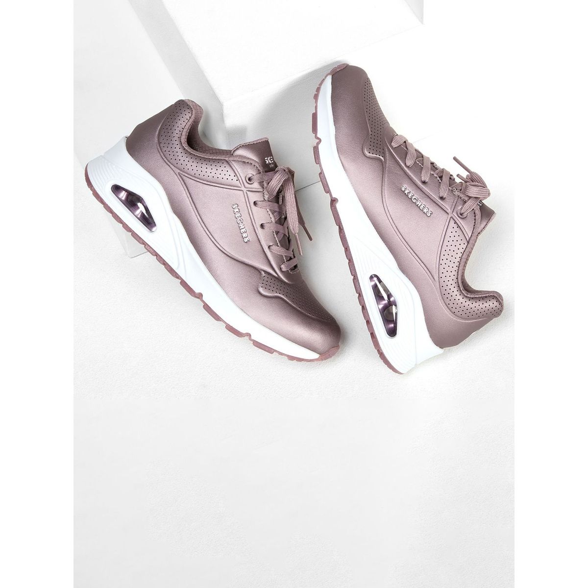 Skechers street uno rose on sale bold