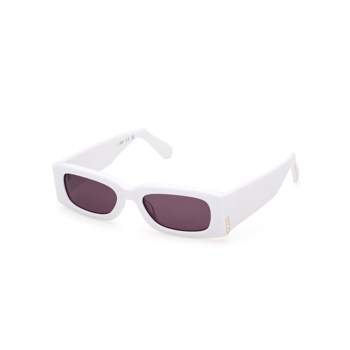 Buy GCDS White Full Rim Sunglass GD0020 52 21A (52) Online