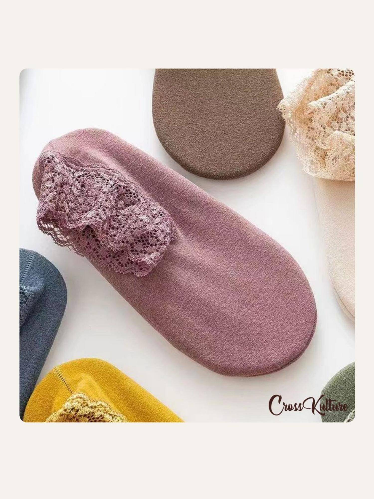 Buy CrossKulture Colours Netted Socks (Pack of 6) Online