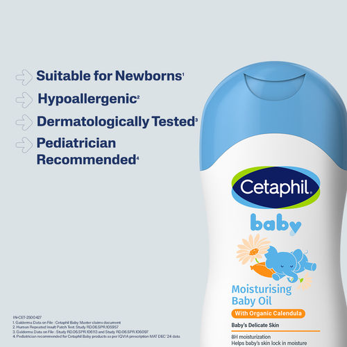 Buy Cetaphil Baby Massage Oil With Shea Butter Online