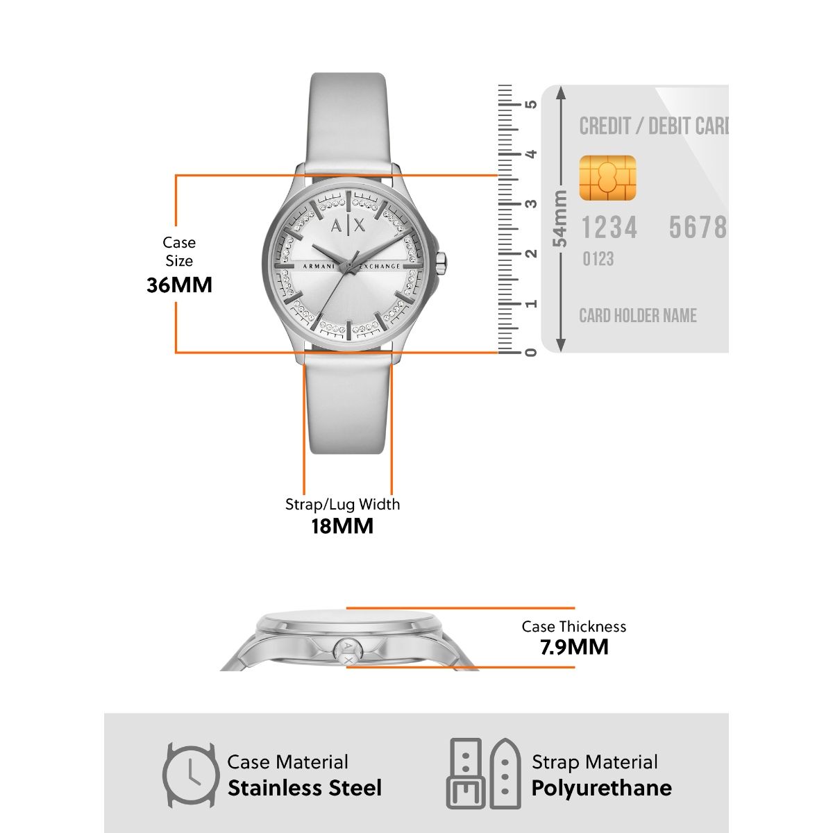 ARMANI EXCHANGE Silver Watch AX5270: Buy ARMANI EXCHANGE Silver Watch ...