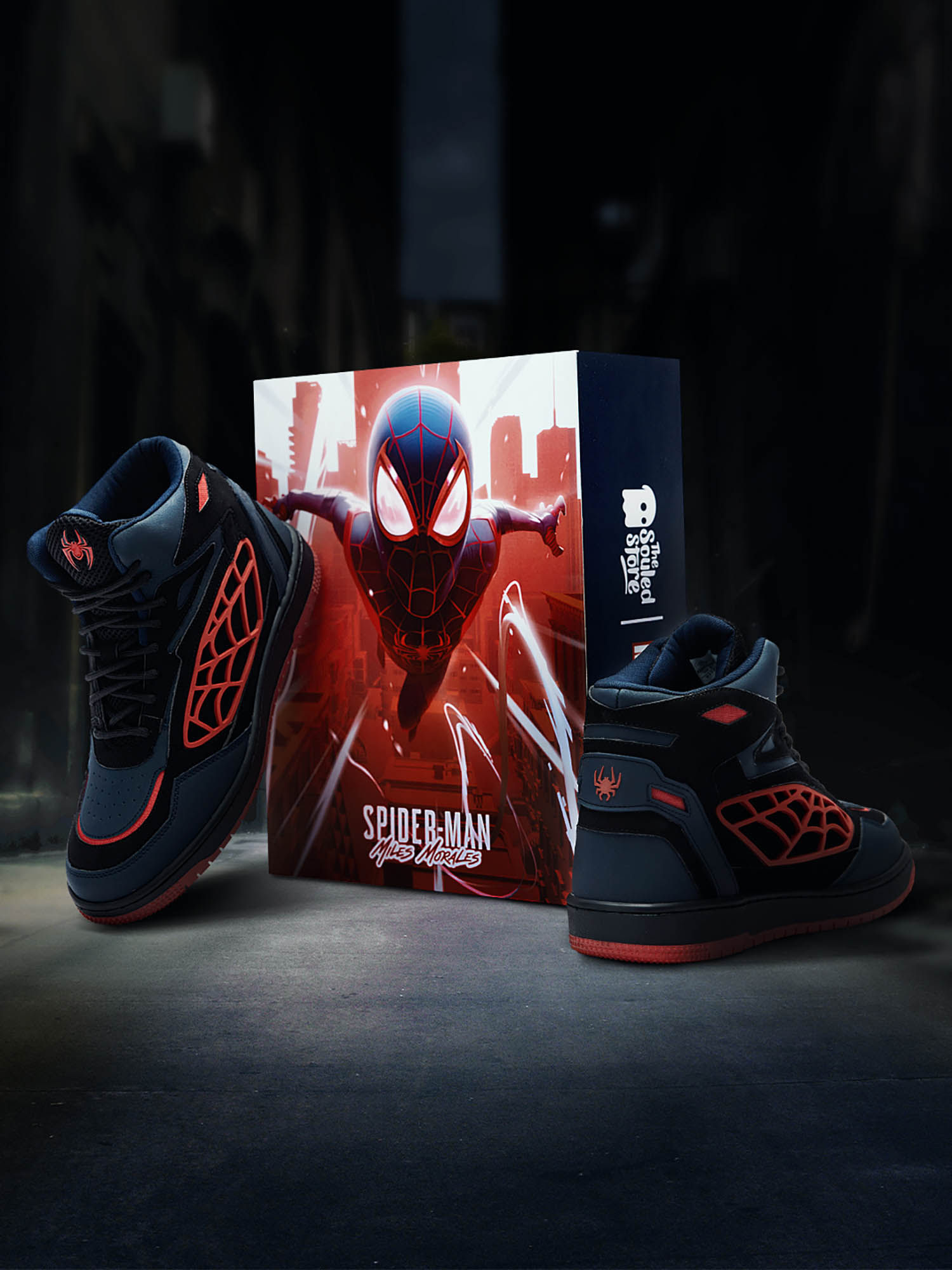 Spiderman Shoes armorall Men