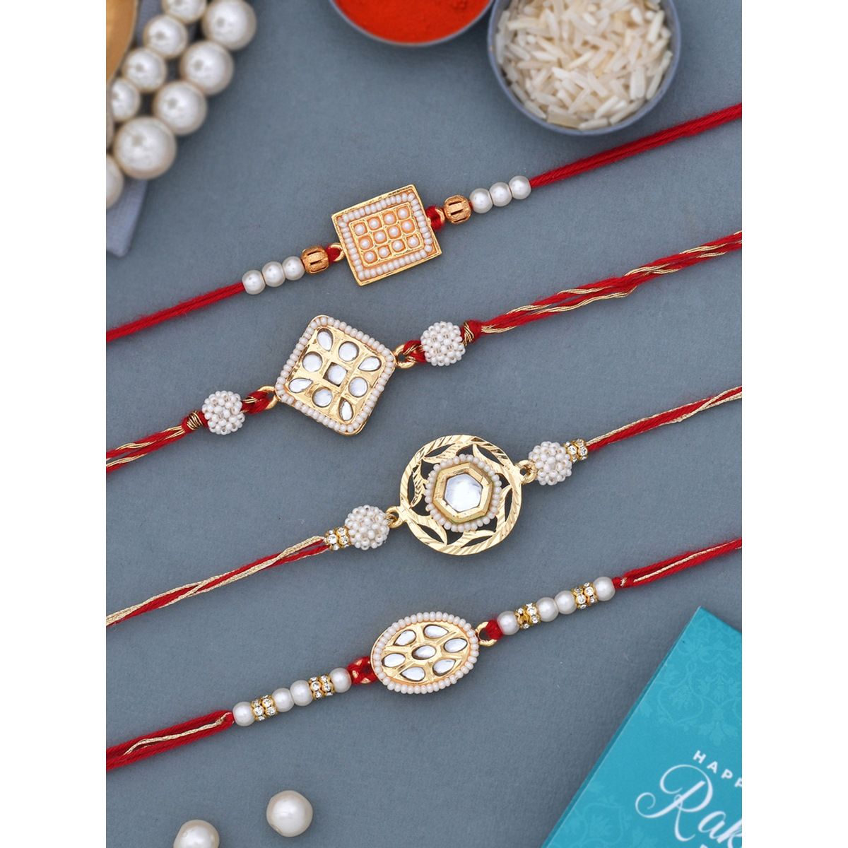 Voylla Kundan Embellished Meenakari 