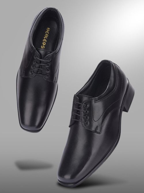 Buy LIBERTY Healers Hil-3 Black Formal Lacing Derby Shoes Online