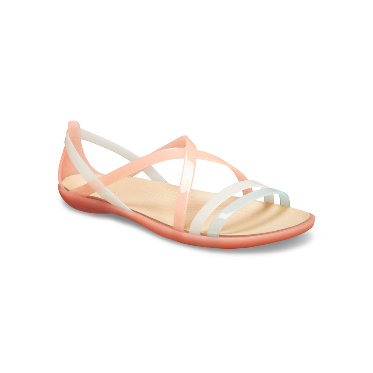 Crocs Peach Isabella Women Sandals: Buy Crocs Peach Isabella Women ...