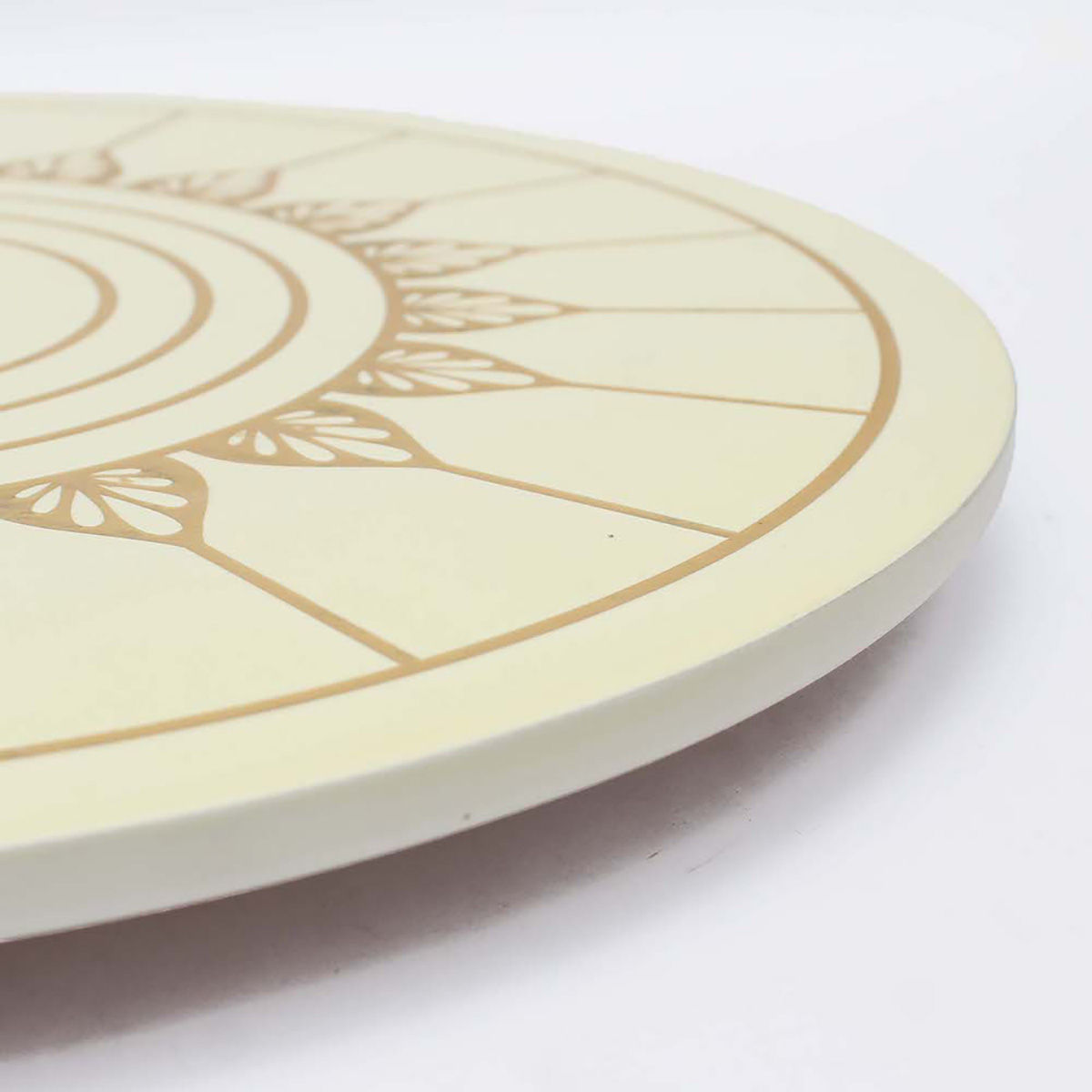 bambaiSe Ivory White Lazy Susan Platter Buy bambaiSe Ivory White Lazy