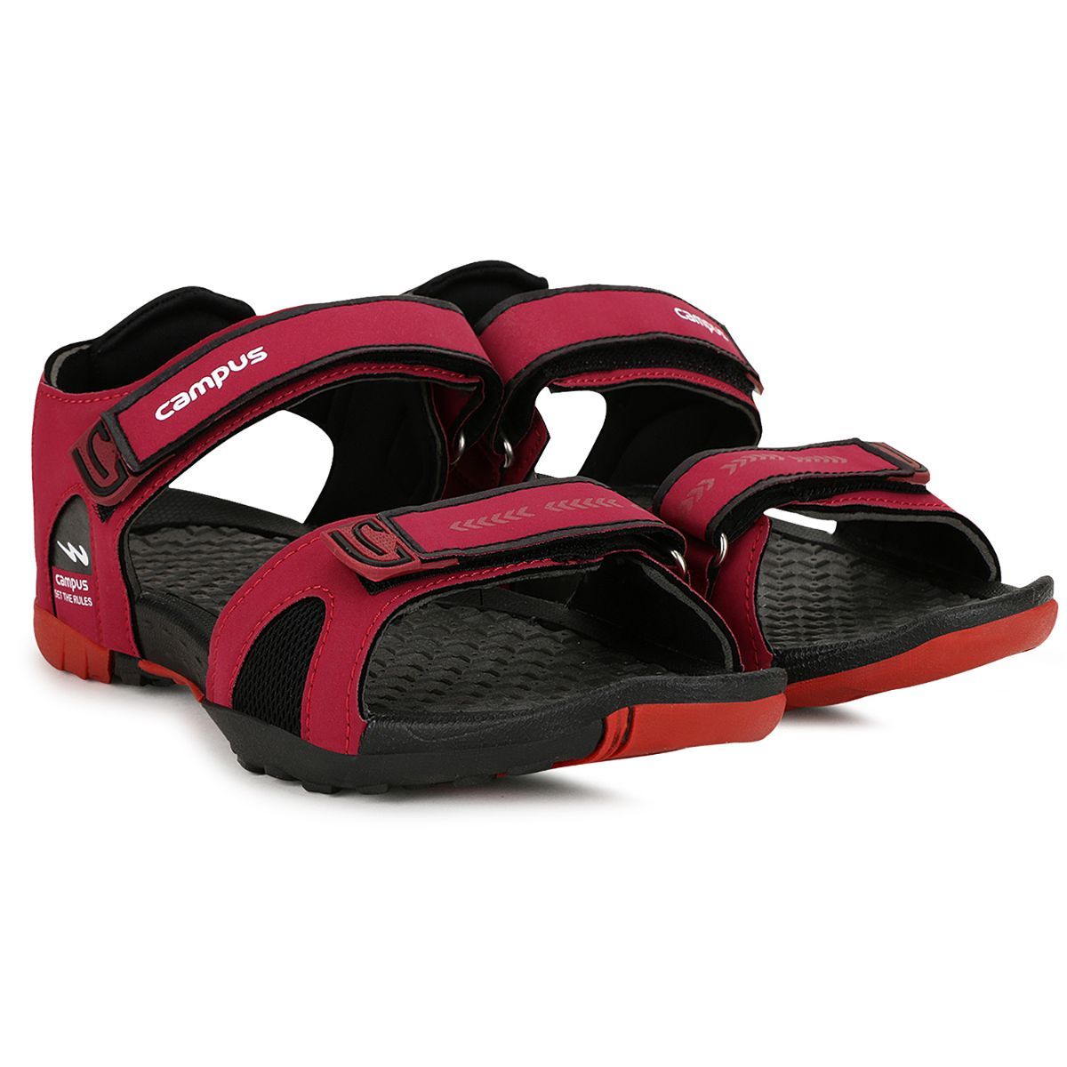Buy Sandals For Men: Gc-21-Gc-21Mhrn-Blk1049 | Campus Shoes