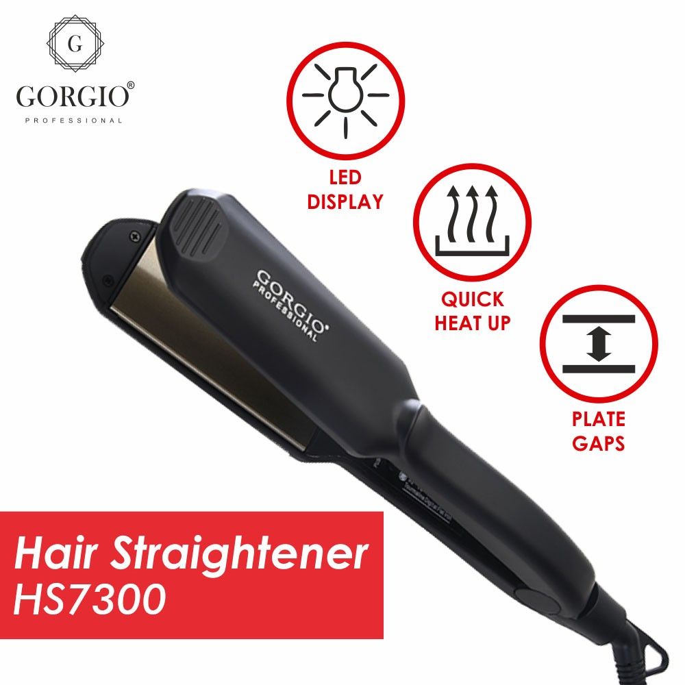 Gorgio Professional Hair Straightener (HS-7300)