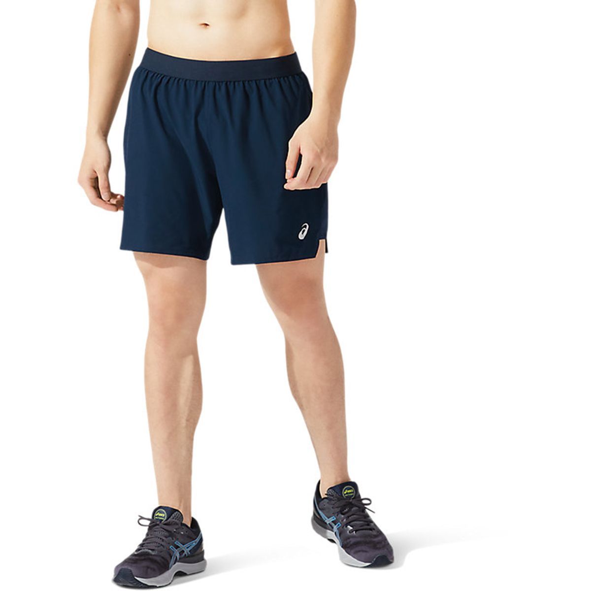 asics 2 in 1 shorts