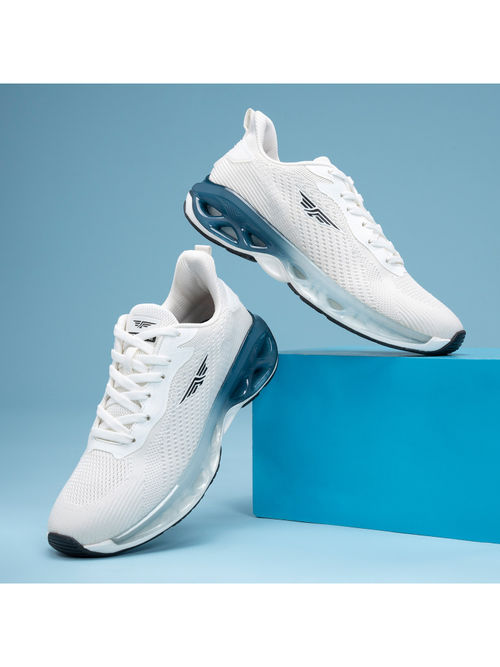 Red Tape Men Textured White Athleisure Walking Shoes