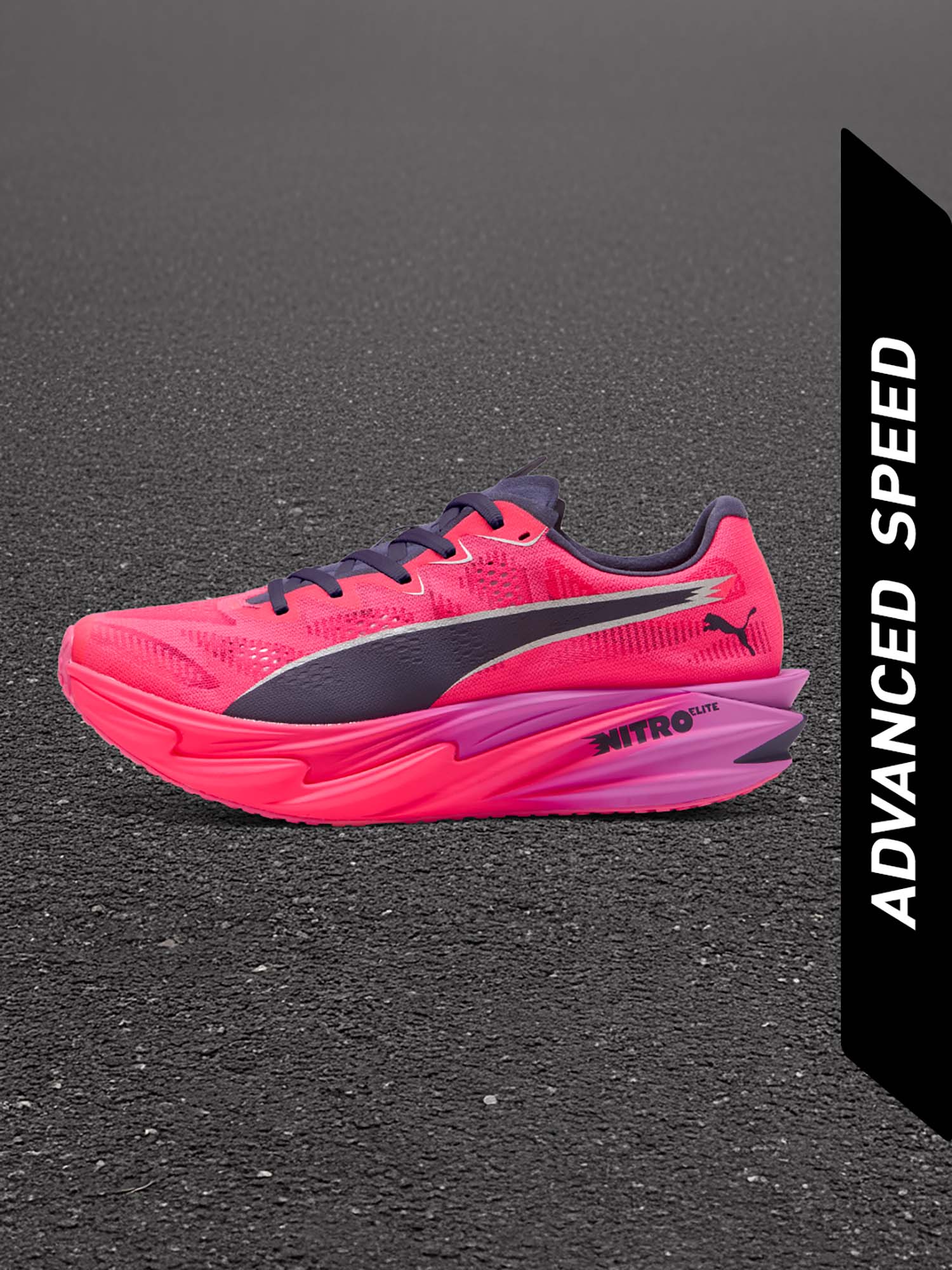 Buy Puma Men Pink Deviate NITRO Elite 4 HYROX Running Shoes Online