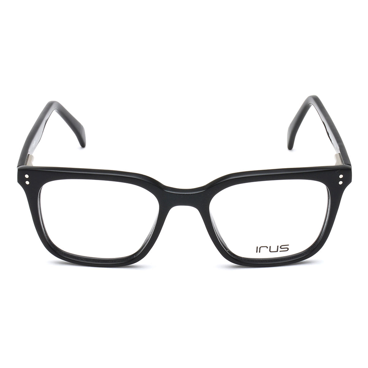 IRUS Square IR2011C1FR Black Medium Eyeglass Frames