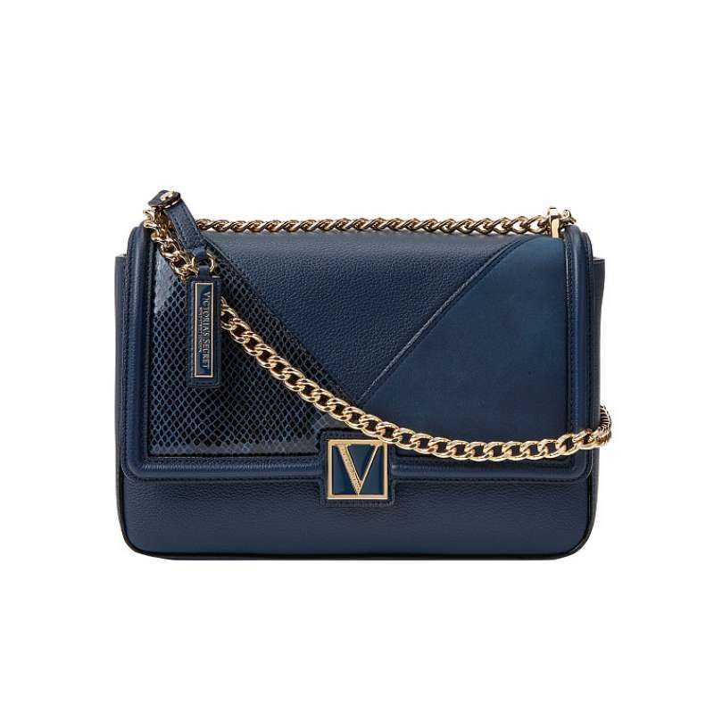 victoria secret purse blue