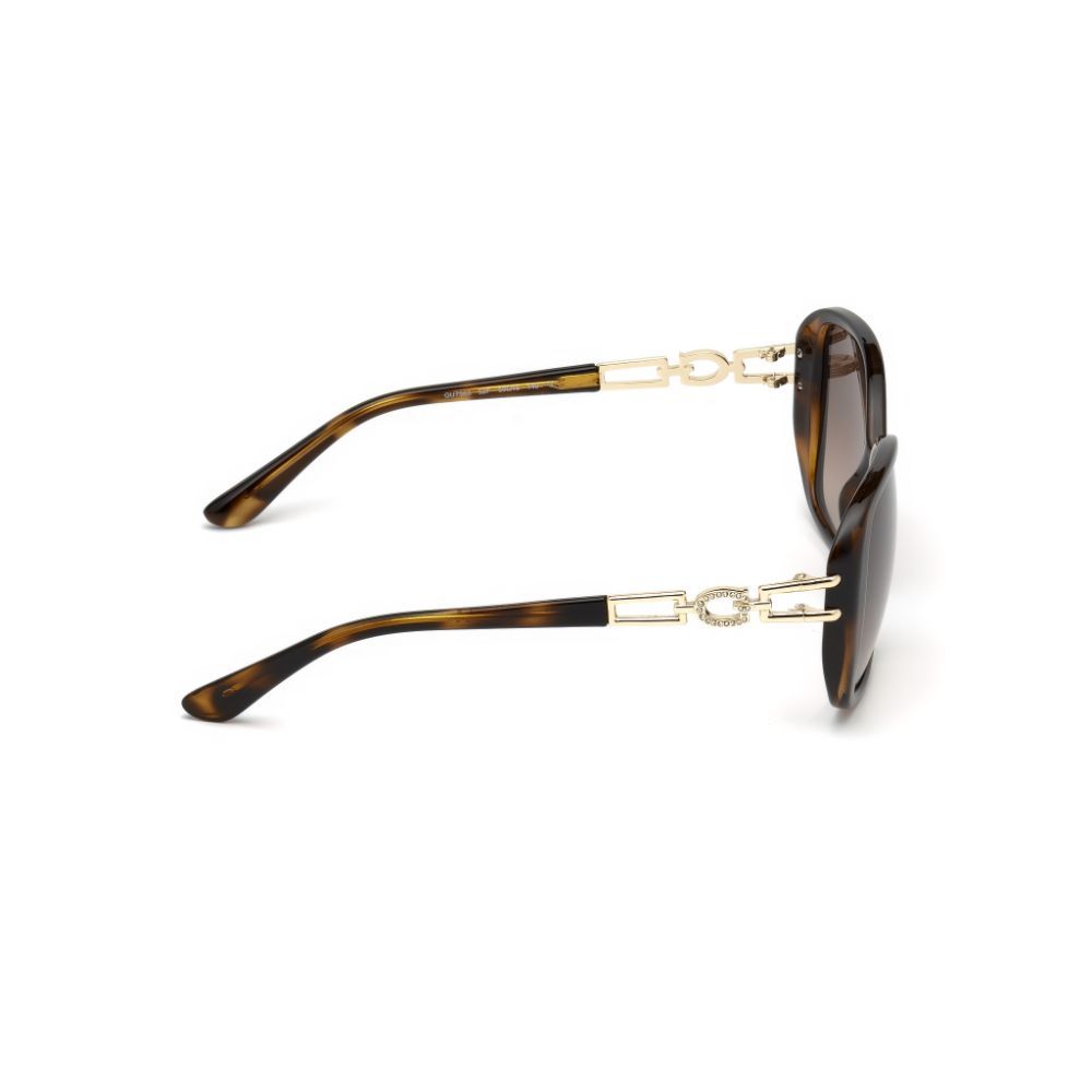 Guess Sunglasses Square Shape Sunglasses Gold Color With UV Protection