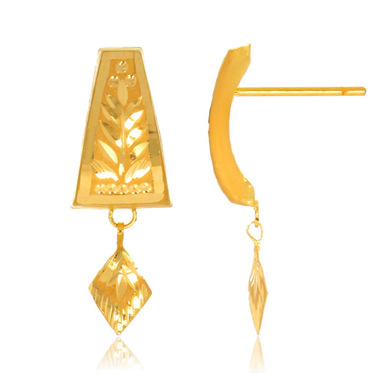 Senco gold ear ring on sale design