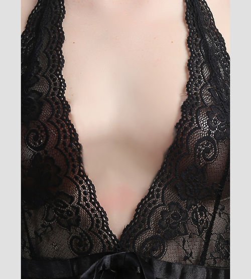 Casual Wear Erotic Lace Mid Side Cut Teddy Bodysuit Nightwear at Rs  285/piece in Noida