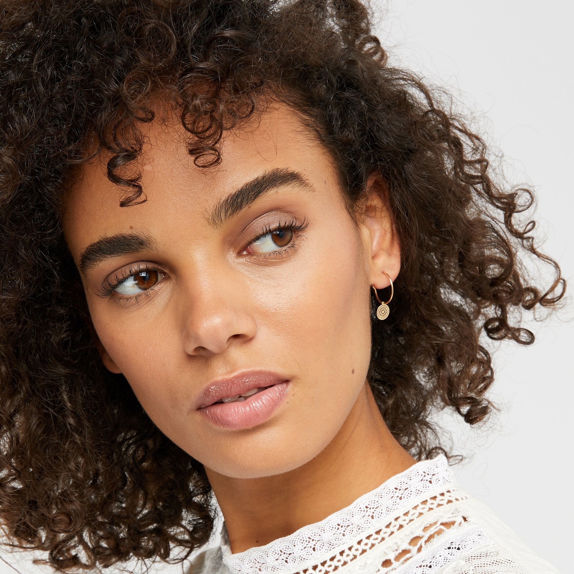 Accessorize London Fili Hoop Drop Earrings Buy Accessorize London Fili Hoop Drop Earrings