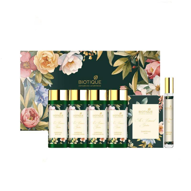 Biotique The Botanical Garden Bath And Body Gift Care Set